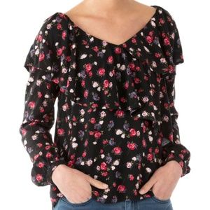 NWT One Hart Floral Blouse